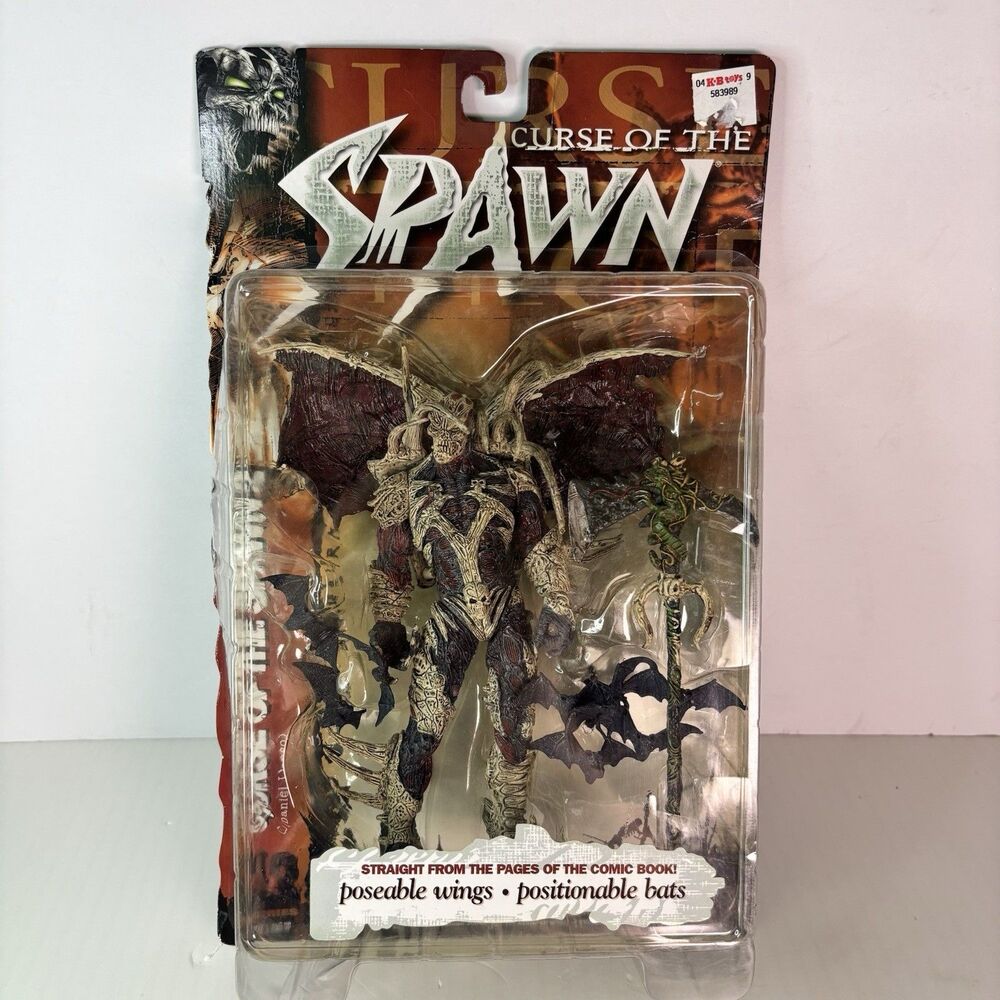 McFarlane Toys Spawn Action Figure Series 13 Curse of Spawn 2 NEW 1998 Vintage